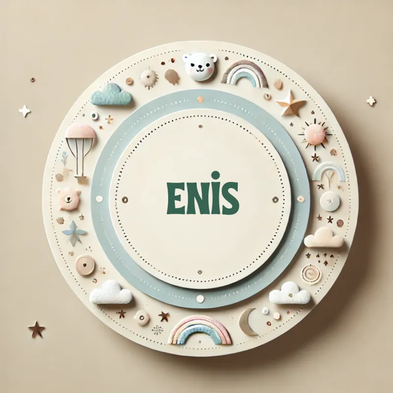 Enis Erkek Bebek İsmi Anlamı, Kökeni ve Popülaritesi