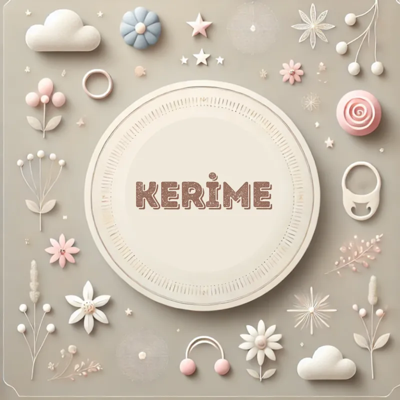 Kerime Kız Bebek İsmi Anlamı, Kökeni ve Popülaritesi