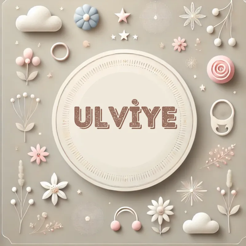 Ulviye Kız Bebek İsmi Kökeni ve Anlamı